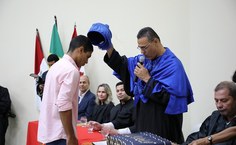 Momento do Confere o Grau