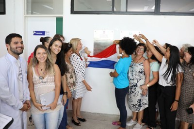 Solenidade marcou a entrega do serviço aos estudantes. Foto: Renner Boldrino