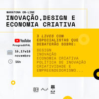 Ufal promove maratona de lives sobre inovação, design e economia criativa