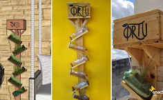 Visualização em 3D do módulo Ortu e protótipos