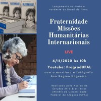 Neabi lança nesta sexta livro “Fraternidade: missões humanitárias internacionais”