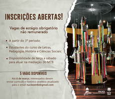 Inscrições abertas para estágio obrigatório no Museu Théo Brandão