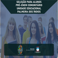 Conexões de Palmeira dos Índios lança edital para Pré-Enem Comunitário