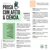 Faculdade de Nutrição promove lives para debater ciência e atualidade