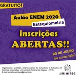 Enem 2020: Empresa Júnior de Química promove aulão gratuito