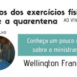 Impactos dos exercícios físicos na quarentena é tema de palestra