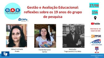 Grupo de pesquisa em Avaliação Educacional debate 19 anos de estudos