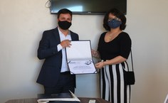 Hanna Taveira ganhou o primeiro lugar no concurso de redação da OAB-AL para estudantes. Foto: Arquivo pessoal