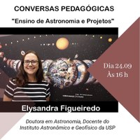 Ensino da Astronomia é tema de debate nesta quinta (24), inscreva-se