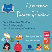 Paespe promove campanha solidária para ajudar os alunos