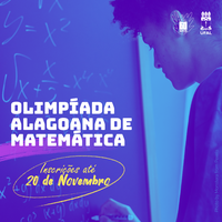 Olimpíada Alagoana de Matemática inscreve até 20 de novembro