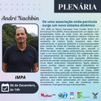 Primeira palestra do Matfest terá André Nachbin