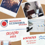 Mestrado em Economia Aplicada inscreve para processo seletivo até dia 19