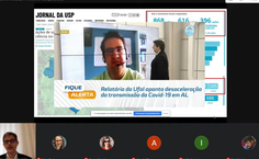 Professor Lucindo Quintans Junior, da UFS, na abertura do 30º Congresso Acadêmico de Iniciação Científica (Caic) e do 13º Congresso de Iniciação Tecnológica (Cait)