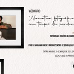 Cedu promove webinário sobre narrativas fotográficas em tempos de pandemia