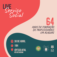 Evento on-line vai celebrar 64 anos de formação em Serviço Social em Alagoas