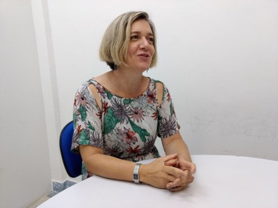 Professora Neiza Fumes, coordenadora da pesquisa