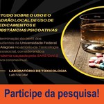 Alunos da Ufal são convidados a colaborar com estudo sobre uso de medicamentos e psicoativos