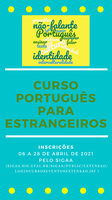 Inscrições abertas em curso de português para estrangeiros