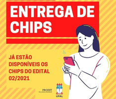 Chips do edital Alunos Conectados estão disponíveis para retirada