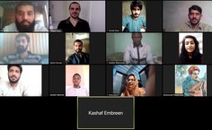 Curso ministrado pelo professor Thales para alunos do Paquistão