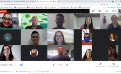 Defesa de TCC de Yzaac também remota