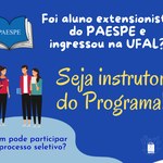 Paespe está com inscrições abertas para novos instrutores até dia 28