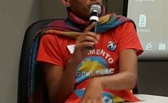 Rafael Machado, coordenador nacional do MNPR e líder local; Ele também integra o projeto Além das Ruas