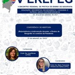 Prática de Ensino em Geografia é tema de debate nesta quarta (1º)