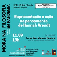 Tem Mora na Filosofia neste sábado com debate sobre Hannah Arendt