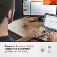 Santander Digital inscreve para treinamento gratuito em marketing