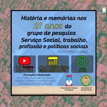 Serviço Social comemora 21 anos de grupo de pesquisa com série de palestras