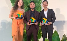 Maria Clara Macedo, Matheus Silvino e Maykon Felipe