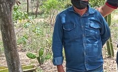 Florisval Costa, agricultor familiar residente no Eco Sítio Santa Rosa, situado em Craíbas, Alagoas