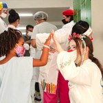 Festa das crianças nos hospitais de Maceió beneficia mais de 120 pequenos