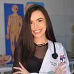 Vitória Cardoso, estudante de Medicina