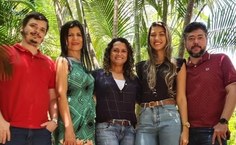 Equipe  que está à frente da organização dos congressos: Cristiano Wanderlei, Berenice Pimentel, Magna Suzana, Juliete de Oliveira Santos e Vitor Torres