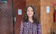 Estudante Sofia Martins Vilaça