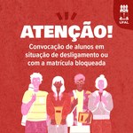 Consuni convoca estudantes em situação de desligamento ou com matrícula bloqueada