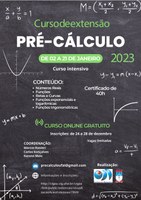 Instituto de Matemática abre vagas para nivelamento em Pré-Cálculo