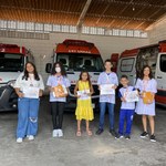 Projeto de Extensão Samu nas Escolas premia redação de duas estudantes
