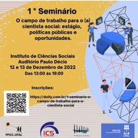 Seminário do ICS discute campo de trabalho para cientista social