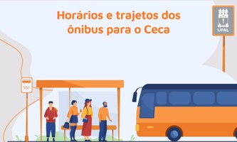 Direção do Ceca divulga horários de ônibus para estudantes e servidores