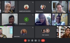 Público virtual acompanha a defesa de Joel