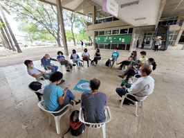 Pró-reitor Estudantil participa de reunião com a secretária-geral da UNE