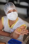 Alunos do projeto aprendem a fazer receitas no ciclo de culinária (Foto-Enactus_Ufal)