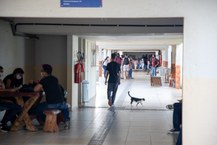 Burburinho nos corredores do Campus Arapiraca e convivência com colegas e amigos