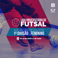 Inscrições abertas para equipes de Futsal feminino e primeira divisão