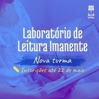 Laboratório de Leitura Imanente abre inscrições para nova turma