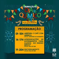 Estudantes celebram Dia do Químico no próximo dia 15 de junho